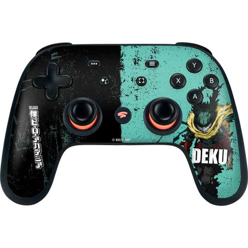 My Hero Academia Dark Deku Season 6 Google Stadia Controller Skin